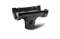 Polypipe Running Outlet to 68mm Round Downpipe RR105B