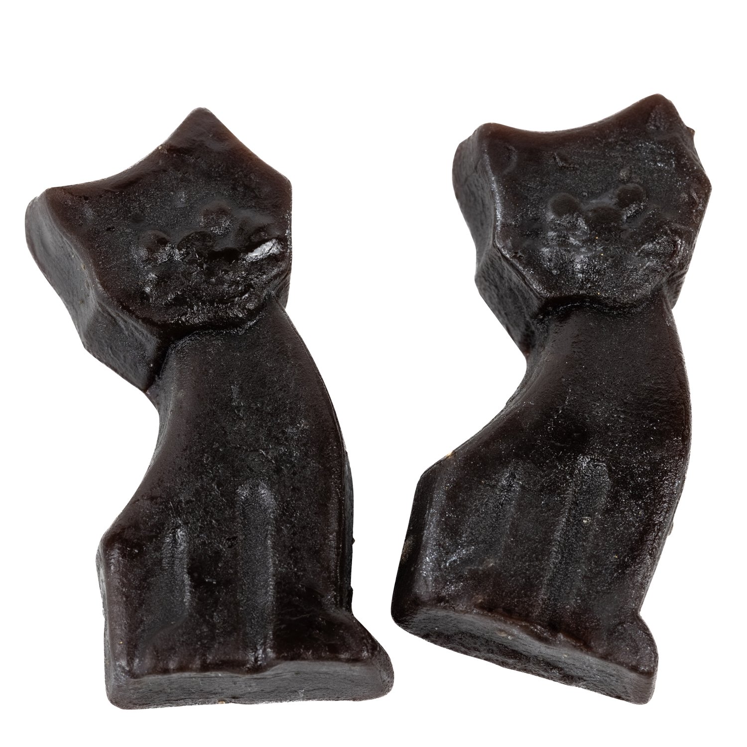 Big cat shapes in sweet liquorice 12.5g - 3kg