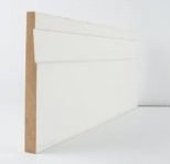 White Primed Georgian Skirting 169mm x 18mm x 4.2m
