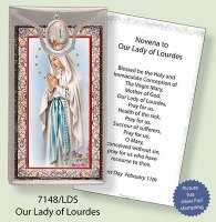 Picture Medal & Foil Leaflet/Lourdes   (7148/LDS)