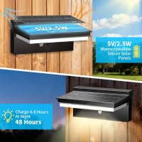Rose 7w Solar Wall Light C/W PIR