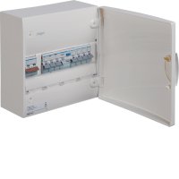 HAGER GAMMA CONSUMER UNIT DP ISOLATOR 7 WAY 1 ROW 2XRCBO
