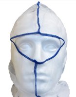 Eye Opening Balaclava - White/Blue One Size