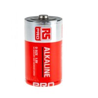 RS PRO 1.5V Alkaline Batteries - Red D