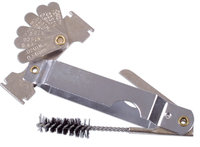 Feeler Gauge Metric and Af - 4 In 1 With Brush ZL2480