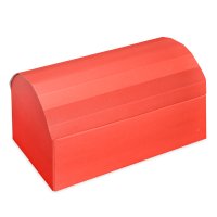 Red Silk Chest Box 330 x 180 x 170mm - Pack of 1