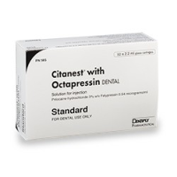 Dentsply Sirona Citanest 3% with Prilocaine - 2.2ml (UK) 50pk - DMI Ireland's Leading Dental Supplier - Next Day Delivery
