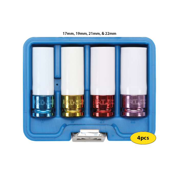 Protective Impact Socket Set (4pcs.)