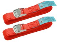 Timco Tie Down Strap 25mm x 5mtr Pack 2