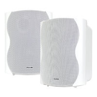 Clever Acoustics BGS 85T White 100V Speakers (Pair)