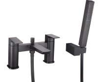 SALDO GUNMETAL GREY BATH SHOWER MIXER
