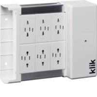 Hager 6 Way Klik Lighting Distribution Unit KLDS6