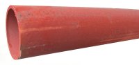 65mm (2 1/2") Red Heavy Half Random Plain End Tube 3.25m (per L)