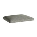 Mandel White Wash Dining Chair Cushion - Grey