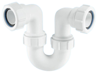 McAlpine 1 1/2" x 75mm Running Tubular Swivel 'P' Trap TR10