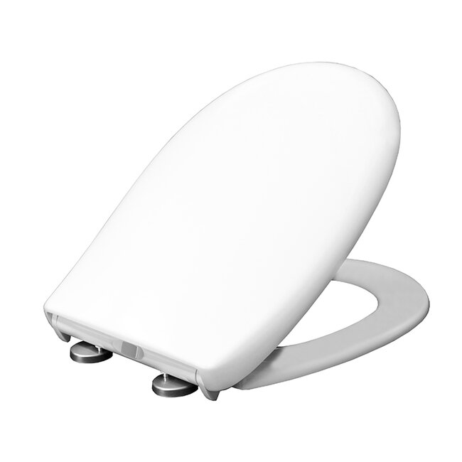 Bemis Messina Thermoset Plastic Slow Close Toilet Seat White Wilsons