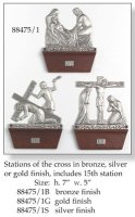 Stations/15/18x12.5cm/Bronze   (88475/1B)