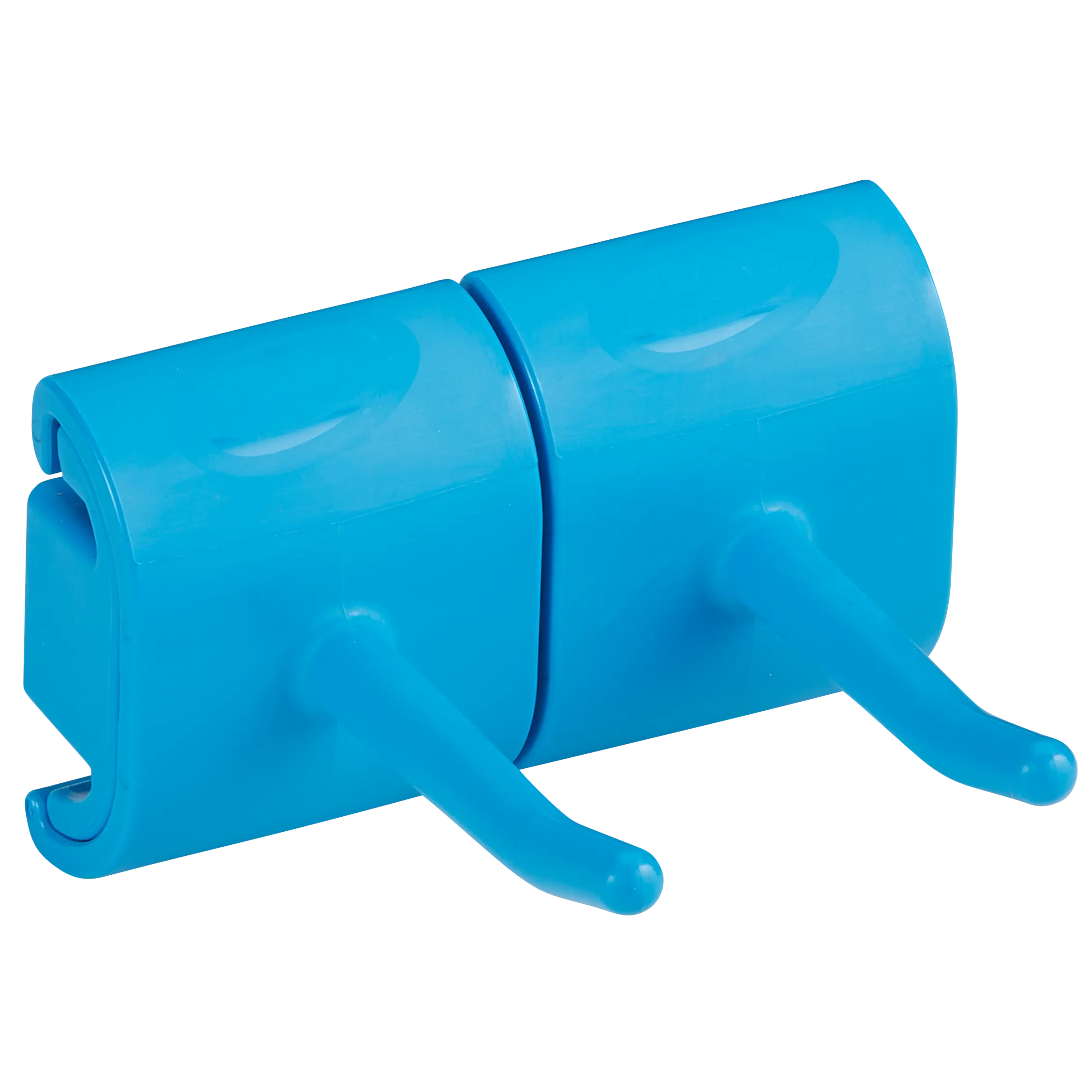 Vikan Hygienic Wall Bracket, Double Hook Module, 82 mm