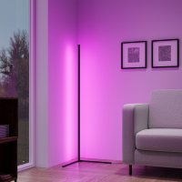 Trio Level RGB Colour Changing Floor Lamp Black