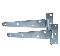 Tee Hinges 300mm (12") Heavy Galvanised Pack of 2