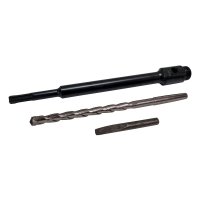 Mexco 250mm SDS Adaptor with Drift Key and 175mm A-Taper Guide Rod A10SDSPK250