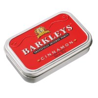 Barkleys classic cinnamon mints in luxury tin 6x50g