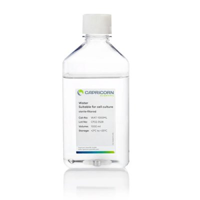 Water, Suitable for Cell Culture, Sterile-filtered, 1000ml