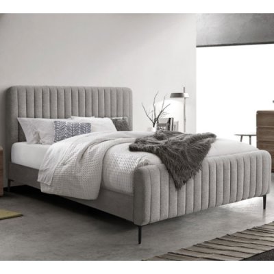 Rissa Luxury Bedframe - Grey