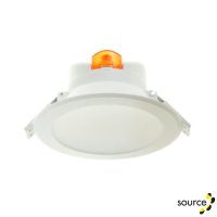 SGD SGDSPVC10W-DIM-CCT 10W IP44 PVC CCT Downlight Dimmable White