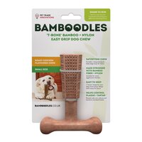 Bamboodles T-Bone Dog Chew Chicken Small 4" x 1