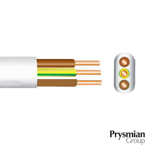 1.5mm LSF Twin Brown & Earth Cable IS10101 Dca s2,d2,a2 Wesco