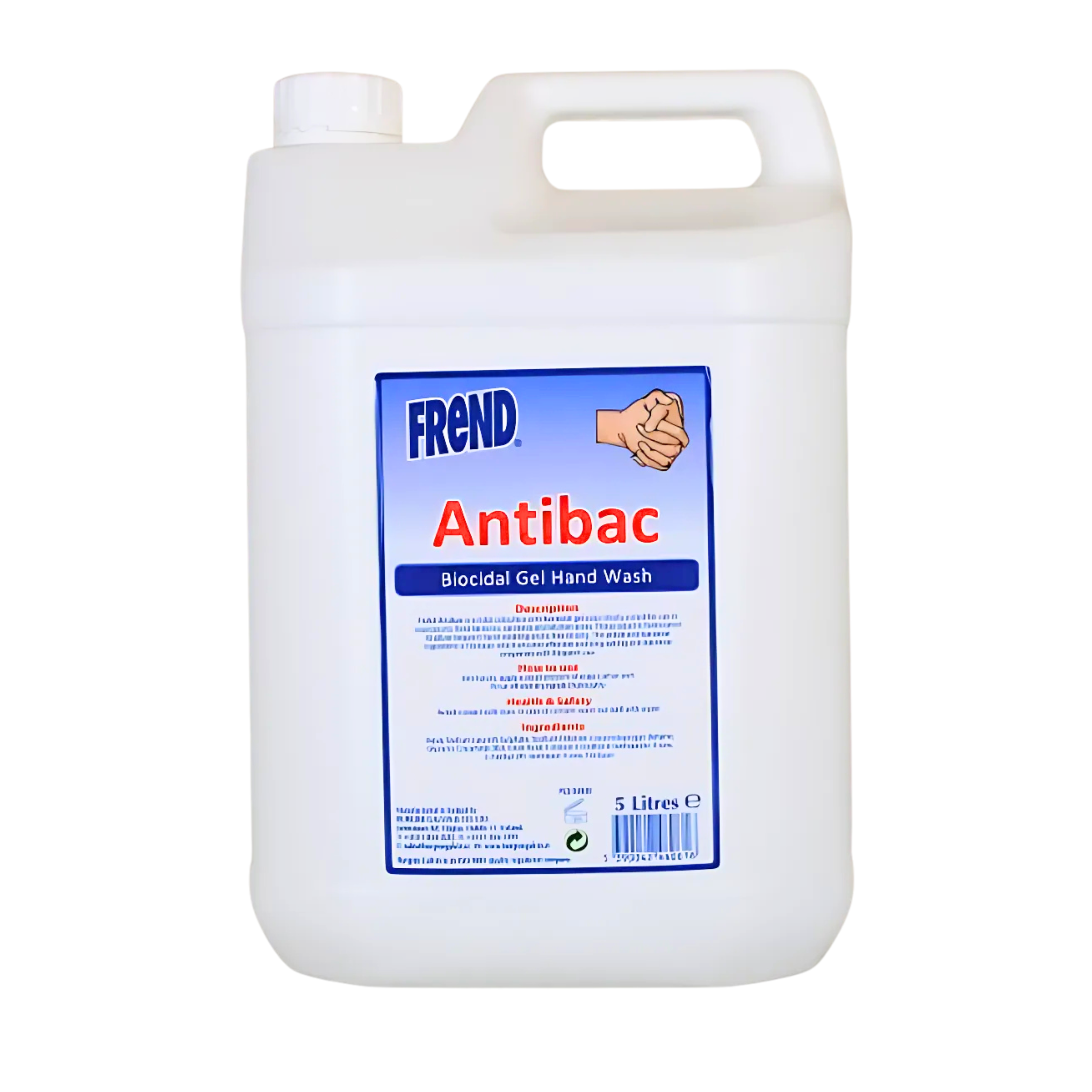 Frend Antibacterial Hand Wash Soap, 5Ltr