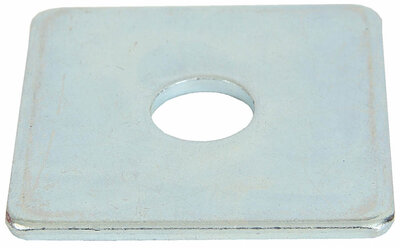 Bright Zinc Plated Square Plate Washers M12 50 x 50 x 3mm Box 50 5602282