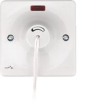 Hager Sollysta 50A DP Ceiling Switch + Neon White WMCS50N