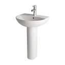 Farringdon/Northall-550mm-1TH-basin-White