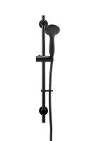 CROYDEX AM302021 NERO THREE FUNCTION SHOWER SET MATT BLACK