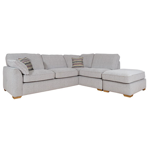 Moone Corner Sofa & Footstool RHF