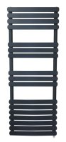 VENEZIA 1200X500 HEATED TOWEL RAIL  ANTHRACITE
