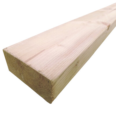 C24 Untreated Reg and Graded Carcassing Timber FIN 95x45mm x 3m (4x2in)