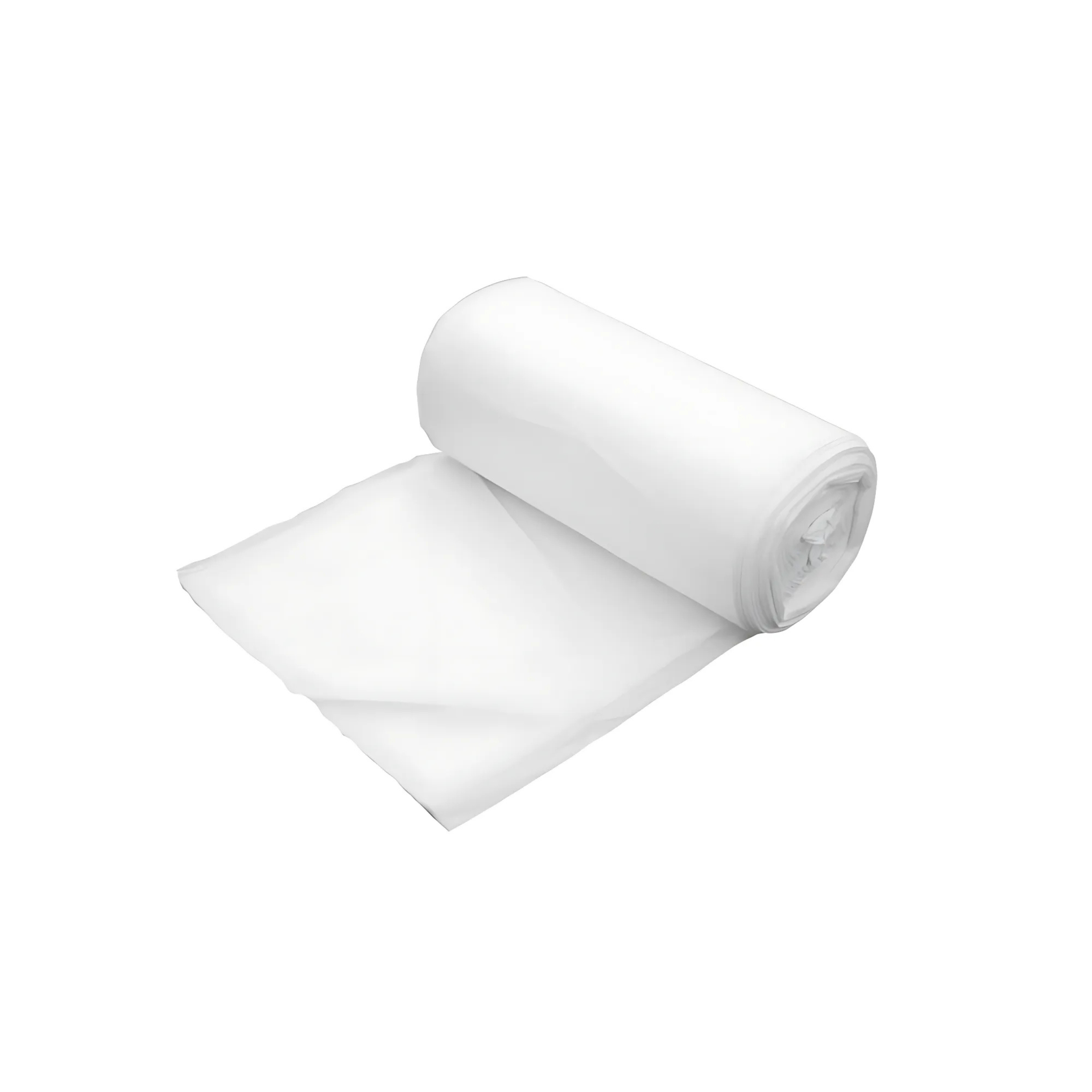 White Heavy Duty Swing Bin Liners, 500/Case