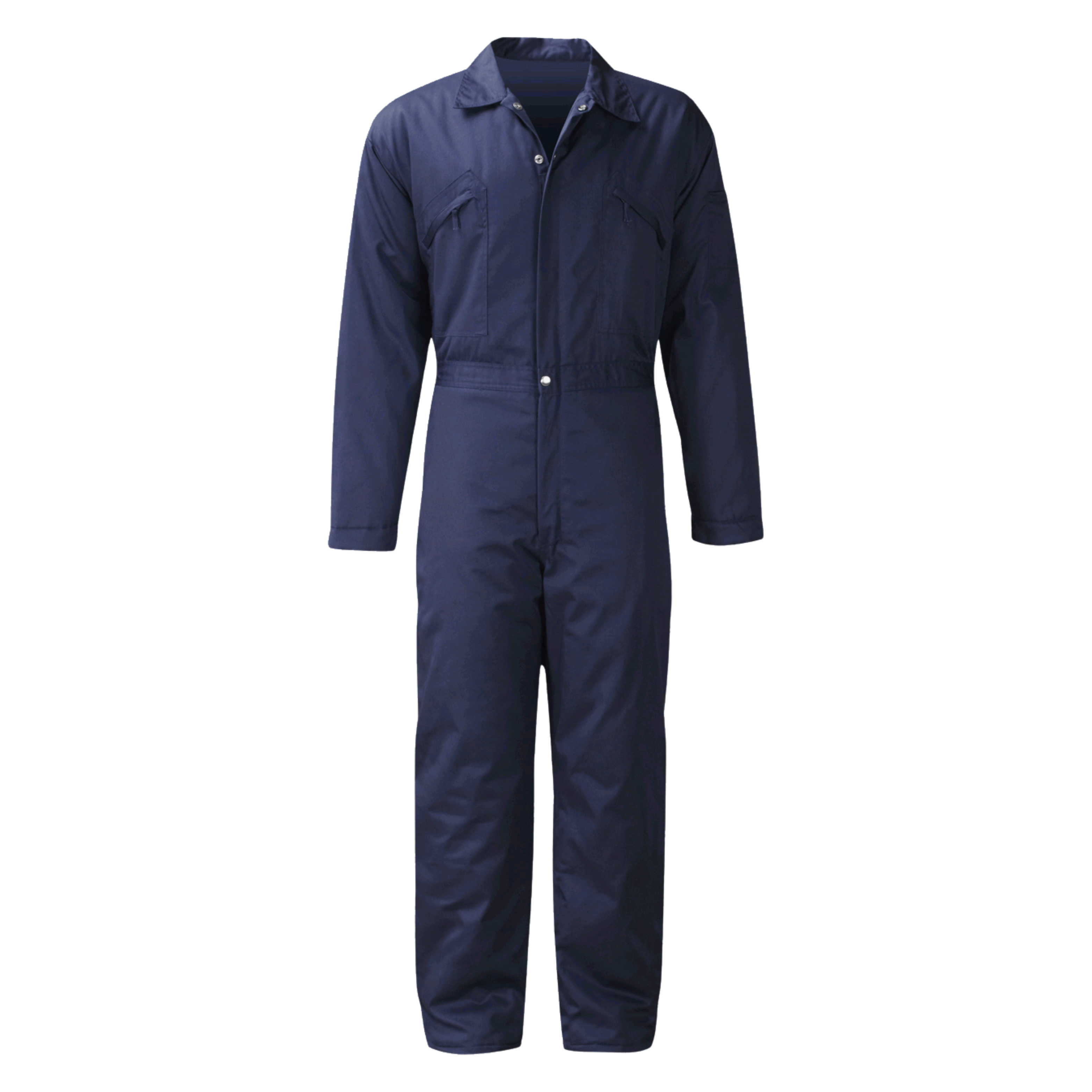 Black Knight Padded Boilersuit, Navy