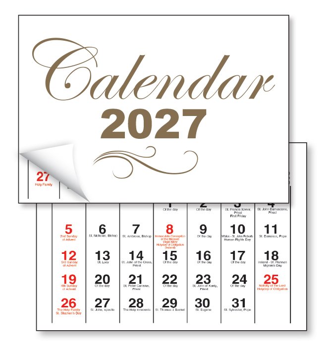 Date Tabs for Calendars   (9674)