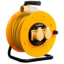 Powermaster 40Mtr 16A 110V Cable Reel