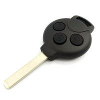 Smart ForTwo 3 Button Remote with VA2 Blade