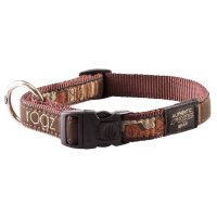 Rogz Fancy Dress Side Release Collar Mocha Bone 25mm XX Large - Special Order Item