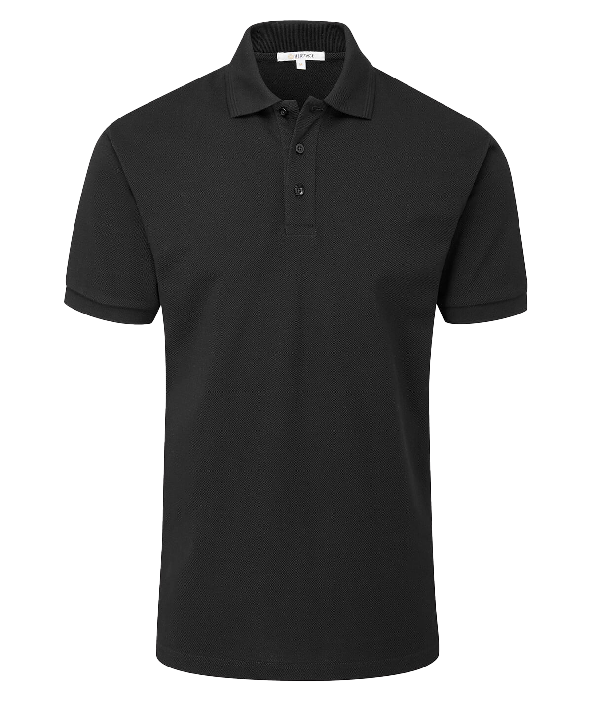 DISLEY BLACK POLO SHIRT