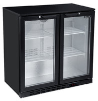 Blizzard LOWBAR2 Under Counter Low Height Display 2 Door Bottle Cooler