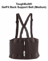 TB-45G-M GELFIT BACK SUPPORT BELT (MEDIUM)