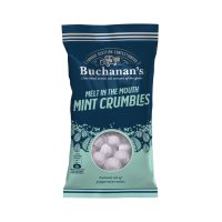 Buchanan's bag of Melt In the Mouth Mint Crumbles - 12x140g