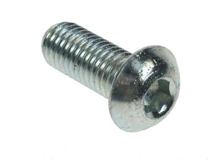 Button Head Screw M8 x 20mm Plated Din 7380 G10.9